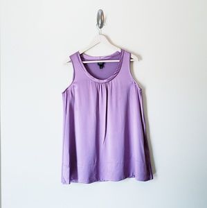 Eileen Fisher Lavender Silk Tank